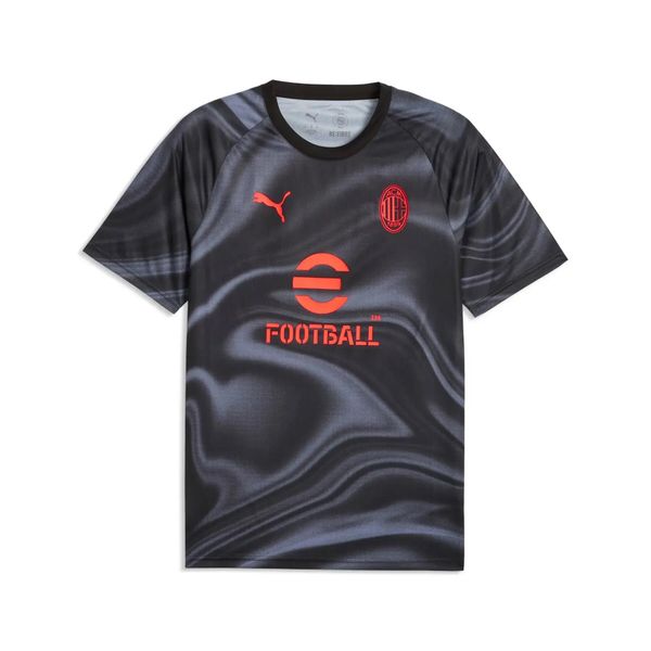 Koszulka przedmeczowa AC Milan 2026/27. Szare t-shirty sportowe męskie Puma, xs, z materiału, bez ramiączek, na fitness i siłownię. Za 283.50 zł.