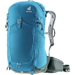 Plecak turystyczny Deuter Trail Pro 33 - wave/ivy. Niebieskie plecaki damskie Deuter, bez wzorów. Za 770.49 zł.