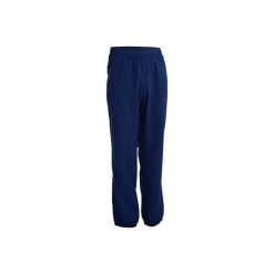 Spodnie dresowe fitness kardio FPA100 męskie. Niebieskie spodnie sportowe męskie DOMYOS, z dresówki. Za 29.99 zł.