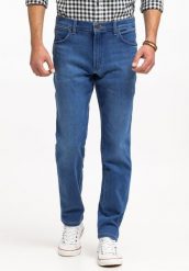 WRANGLER RIVER MĘSKIE SPODNIE JEANSOWE JEANSY DŻINSY RUSTIC W112361300, W30 L34. Jeansy męskie Wrangler. Za 249.99 zł.