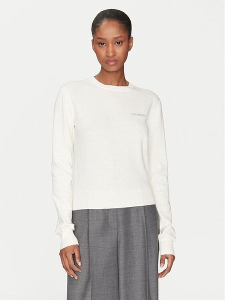 2NDDAY Sweter Lance 2252340408 Écru Regular Fit. Swetry klasyczne damskie 2NDDAY, xs, z bawełny, bez kołnierzyka. Za 259.99 zł.