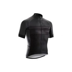 Koszulka krótki rękaw na rower szosowy ROADRACING męska. Niebieskie t-shirty sportowe męskie VAN RYSEL, m, z elastanu, bez ramiączek, rowerowe. Za 199.99 zł.