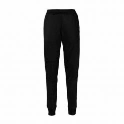 Spodnie do biegania Kappa Kouros. Czarne spodnie dresowe męskie Kappa, bez wzorów, z dresówki. Za 224.00 zł.