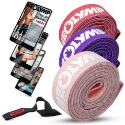 Zestaw taśm fitness z tkaniny – 3 poziomy oporu, taśmy treningowe z torbą. Czerwone torebki klasyczne damskie NEOLYMP, bez wzorów, ze skóry, bez dodatków. Za 186.99 zł.