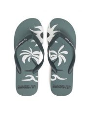 Quiksilver Japonki Molokai Screen AQYL101427 Zielony. Zielone klapki i japonki męskie Quiksilver, z tworzywa sztucznego. Za 69.99 zł.