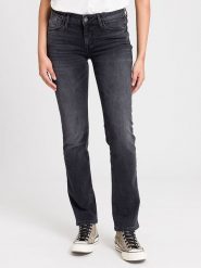 Cross Jeans Dżinsy - Regular fit - w kolorze antracytowym rozmiar: W33/L34. Czarne jeansy damskie Cross Jeans. Za 122.96 zł.