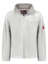 Canadian Peak Kurtka polarowa "Ultona Light" w kolorze szarym rozmiar: L. Szare kurtki męskie Canadian Peak, l, bez wzorów, z polaru, bez kaptura. Za 114.95 zł.