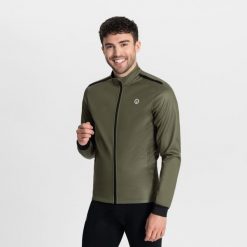 Zimowa kurtka rowerowa męska Rogelli Core. Czarne kurtki narciarskie i snowboardowe damskie Rogelli, m, bez wzorów, z elastanu, bez kaptura, rowerowe. Za 305.00 zł.