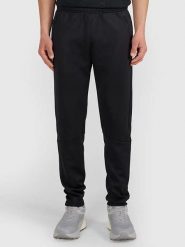 4F Spodnie dresowe w kolorze czarnym rozmiar: S. Czarne spodnie dresowe męskie 4f, bez wzorów, z dresówki. Za 79.99 zł.