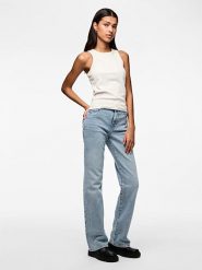 Pieces Dżinsy - Regular fit - w kolorze błękitnym rozmiar: W30/L32. Niebieskie jeansy damskie Pieces. Za 87.81 zł.