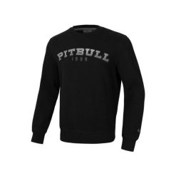 Bluza męska Pitbull Born In 1989. Czarne bluzy bez kaptura męskie PITBULL, bez wzorów, sportowe, bez kołnierzyka, bez ramiączek. W wyprzedaży za 199.00 zł.