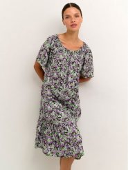 Kaffe Sukienka letnia Lorania 10507492 Kolorowy Regular Fit. Sukienki damskie Kaffe, na lato, bez wzorów, z wiskozy, bez kołnierzyka, bez ramiączek. Za 179.99 zł.