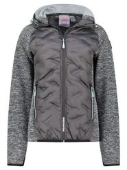 ANAPURNA Kurtka polarowa "Tagadana" w kolorze szarym rozmiar: XXL. Szare kurtki damskie ANAPURNA, xxl, bez wzorów, z polaru, bez kaptura. Za 118.01 zł.