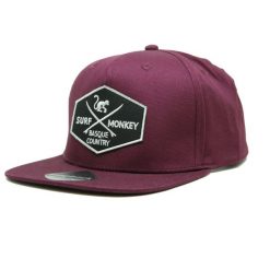 Czapka Trucker – Płaski daszek – Snapback / Dorośli / Jeden rozmiar (Bordowy). Czerwone czapki męskie SURF MONKEY, bez wzorów, z bawełny, sportowe. Za 139.95 zł.