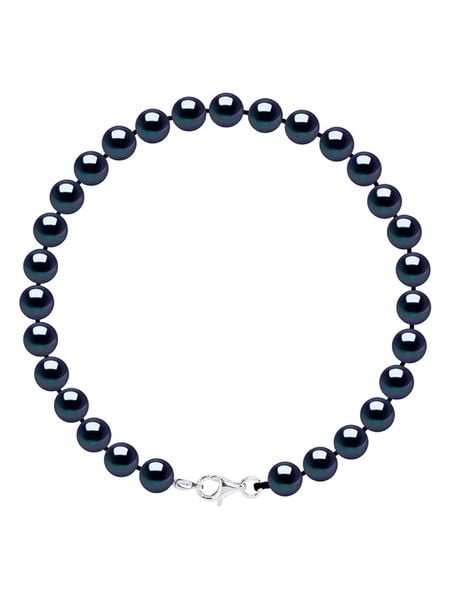 ATELIERS SAINT GERMAIN Bransoletka perłowa w kolorze tahiti rozmiar: onesize. Niebieskie bransoletki damskie ATELIERS SAINT GERMAIN, srebrne. Za 333.03 zł.