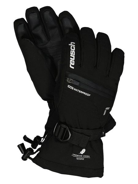 Reusch Rękawiczki funkcyjne "Lando" w kolorze czarnym rozmiar: 5. Czarne rękawiczki dziecięce REUSCH, bez ramiączek. Za 218.05 zł.