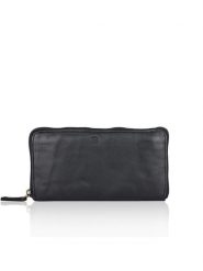 Bellicci Skórzany portfel "Chalice" w kolorze czarnym - 19 x 10 x 3 cm rozmiar: onesize. Czarne portfele damskie Bellicci, bez wzorów, z materiału. Za 187.52 zł.