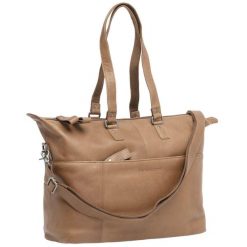 Torba rowerowa na bagażnik Newlooxs Verla Cognac. Brązowe torebki klasyczne damskie NEW LOOXS, bez wzorów, bez dodatków. Za 1,154.00 zł.
