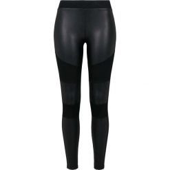 Legginsy miejskie klasyczne sztuczna skóra. Czarne legginsy damskie Urban Classics, l, bez wzorów, z dżerseju. Za 127.50 zł.