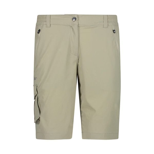 Damskie szorty bermudzkie CMP. Brązowe szorty damskie CMP, bez wzorów, sportowe. Za 239.00 zł.