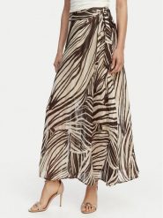 Guess Spódnica maxi W5GD66 WH9Z2 Brązowy Regular Fit. Brązowe spódniczki damskie Guess, m, z aplikacjami, z syntetyku, maxi. Za 335.99 zł.