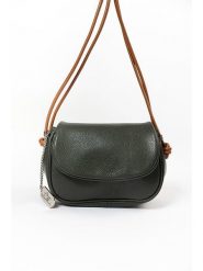 Anna Morellini Skórzana torebka "Drina" w kolorze zielonym - 23 x 18 x 10 cm rozmiar: onesize. Zielone torebki klasyczne damskie Anna Morellini, bez wzorów, z materiału, bez dodatków. Za 304.99 zł.