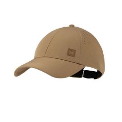 Czapka z daszkiem Buff Summit Cap. Brązowe czapki męskie Buff, na lato, bez wzorów, z elastanu, wakacyjne. Za 148.49 zł.