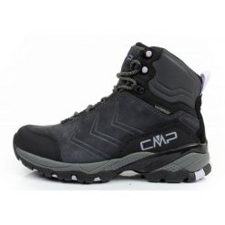 Buty trekkingowe CMP Melnick 3Q18586 81UP szare. Szare obuwie trekkingowe damskie na zimę. Za 693.99 zł.