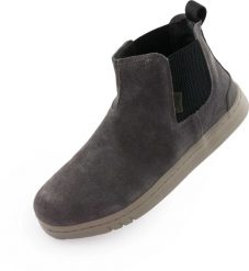 Buty męskie Woz David 274 Asfalt Szary. Szare buty wizytowe męskie Erima, z gumy, bez zapięcia. Za 213.99 zł.