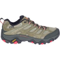 Damski outdoorowy Merrell MOAB 3 GTX - damski - oliwkowy. Czarne obuwie trekkingowe damskie MERRELL. Za 736.30 zł.