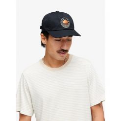 Czapka z daszkiem Stance Standard Adjustable Cap - orange black. Czarne czapki męskie Stance, bez wzorów, sportowe. Za 88.99 zł.
