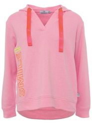 Zwillingsherz Bluza "Smile" w kolorze jasnoróżowym rozmiar: S/M. Różowe bluzy z kapturem damskie Zwillingsherz, m, z bawełny. Za 189.29 zł.