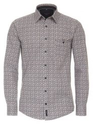 CASAMODA Koszula - Casual fit - ze wzorem rozmiar: 5XL. Koszule męskie CASAMODA, xl, bez wzorów, z bawełny, bez kołnierzyka, bez ramiączek. Za 113.99 zł.