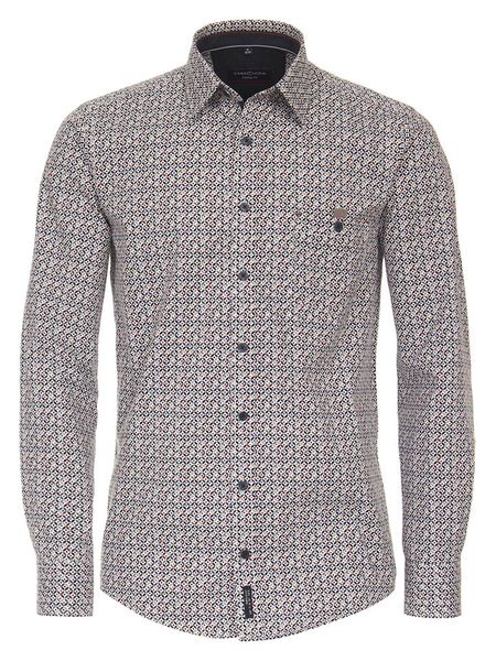 CASAMODA Koszula - Casual fit - ze wzorem rozmiar: 5XL. Koszule męskie CASAMODA, xl, bez wzorów, z bawełny, bez kołnierzyka, bez ramiączek. Za 78.28 zł.