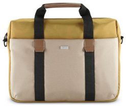 Torba Hama Silvan 13.3-14.1'' curry. Brązowe torby na laptopa damskie Hama, bez wzorów, z gumy. Za 92.90 zł.
