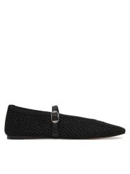 Steve Madden Baleriny Gayla 11005309 Czarny. Czarne baleriny damskie Steve Madden, bez wzorów, z materiału, bez obcasa. Za 379.99 zł.