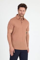 Koszulka Polo z 100% Wełny Merino (170 g/m² - Piqué). Czerwone koszulki polo męskie WOOLONA, na lato, l, bez wzorów, z dzianiny, bez ramiączek. Za 288.00 zł.
