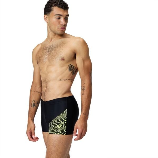 Kąpielówki męskie spodenki kąpielowe Speedo Medley Logo. Czarne kąpielówki męskie Speedo, m, bez wzorów, do pływania. Za 149.99 zł.