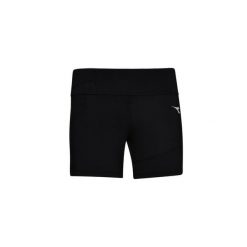Spodenki krótkie damskie DIADORA L. SHORTS TIGHT 12 C. Czarne szorty damskie Diadora, bez wzorów. Za 34.99 zł.