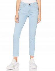 LEE SCARLETT HIGH DAMSKIE SPODNIE JEANSOWE VINTAGE LIGHT L626RONQ 112114373. Spodnie materiałowe damskie Lee, bez wzorów, z jeansu, vintage. Za 199.99 zł.