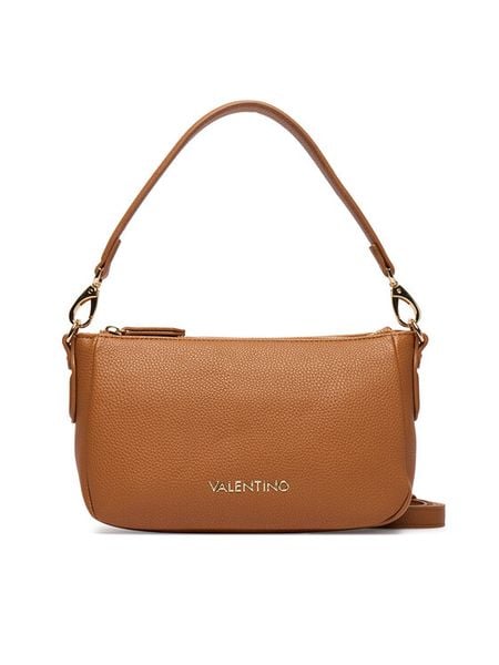 Valentino Torebka Brixton VBS7LX12 Brązowy. Brązowe torebki klasyczne damskie Valentino, bez wzorów, ze skóry, bez dodatków. Za 459.99 zł.