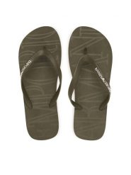 Emporio Armani Japonki EX000041 AF22188 M7170 Zielony ciemny. Zielone klapki i japonki męskie Emporio Armani, z syntetyku. Za 319.99 zł.