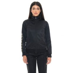 Damen-Bluza aus Triacetat mit Leone 1947 Gold Studs-Logobändern. Czarne bluzy bez kaptura damskie LEONE 1947 APPAREL, z elastanu. W wyprzedaży za 144.93 zł.