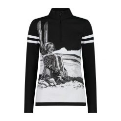 Sweter damski CMP. Białe golfy damskie CMP, l, bez wzorów, z materiału, bez ramiączek. Za 507.10 zł.