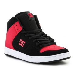 Buty DC Shoes Manteca 4 Hi Adys M 100743-BLR czarne. Czarne buty sportowe na co dzień męskie z materiału, bez zapięcia. Za 572.15 zł.