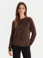 ViCOLO Sweter 22066F Brązowy Regular Fit. Brązowe swetry klasyczne damskie ViCOLO, m, z kaszmiru, bez kołnierzyka. Za 1,189.00 zł.