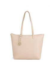 Beverly Hills Polo Club Torebka BHPC-B-016-06 Écru. Torebki klasyczne damskie Beverly Hills Polo Club, bez wzorów, z materiału, bez dodatków. Za 199.99 zł.
