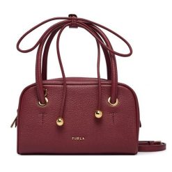 Torebka Furla. Czerwone torebki klasyczne damskie Furla, bez wzorów, bez dodatków. Za 1,169.00 zł.