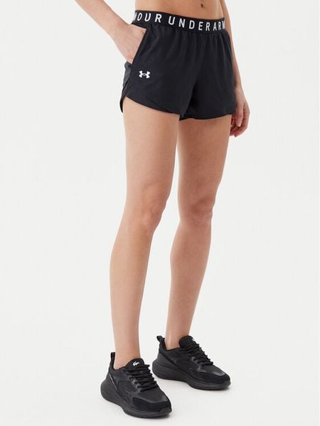 Under Armour Szorty sportowe Ua Play Up 3.0 1344552 Czarny Loose Fit. Czarne spodenki sportowe damskie Under Armour, xs, z syntetyku, na fitness i siłownię. Za 119.99 zł.