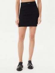 Calvin Klein Jeans Spódnica ołówkowa J20J225527 Czarny Slim Fit. Czarne spódniczki damskie Calvin Klein Jeans, l, bez wzorów, z jeansu, ołówkowe. Za 249.99 zł.
